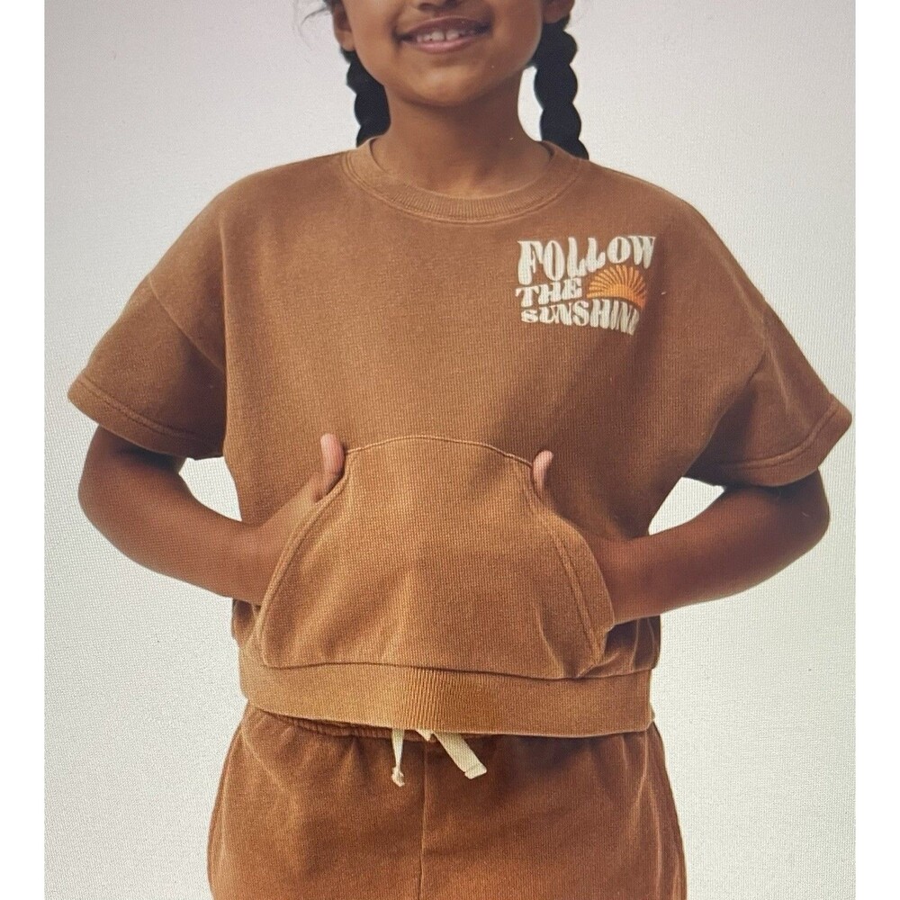 Cotton on Kids Girls 6 "Tabitha" Sweatshirt Kangaroo Pocket